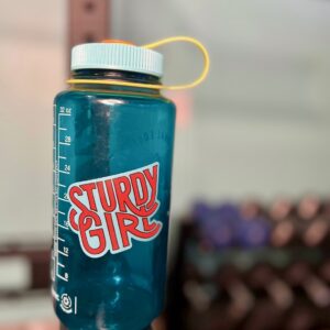 Sturdy Girl Stickers